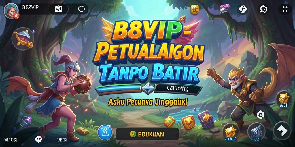 Screenshot gameplay B8VIP yang menunjukkan pertempuran mendebarkan.