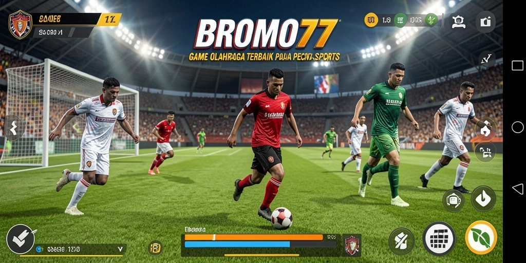Tampilan gameplay BROMO77 yang menarik dan dinamis.