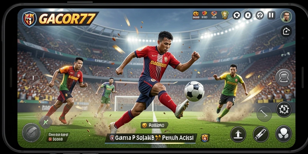 Tampilan gameplay GACOR77 yang menegangkan dan penuh aksi.