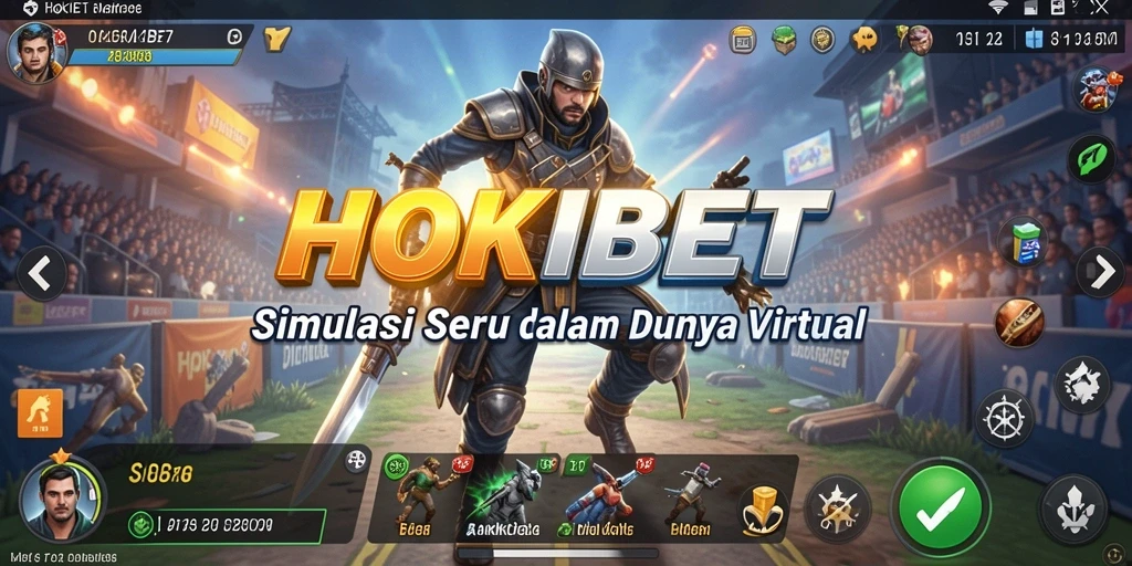 Screenshot HOKIBET menampilkan gameplay menarik dan interaksi karakter.