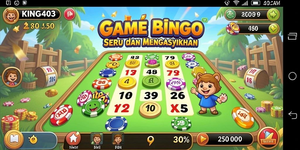 Tampilan gameplay KING403 yang penuh warna dan menarik.