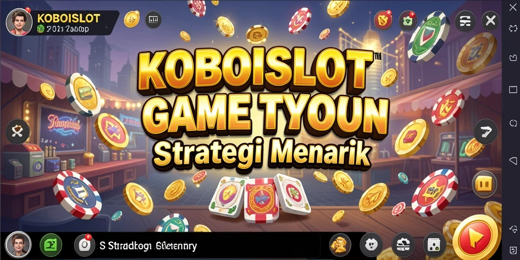 Screenshot gameplay KOBOISLOT menampilkan suasana kasino yang mengasyikkan.