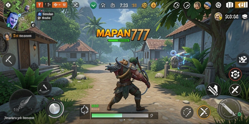 Tampilan gameplay menarik yang menunjukkan dunia simulasi kehidupan.