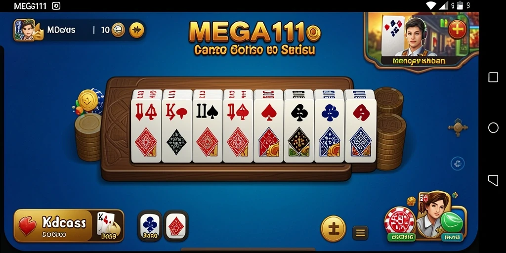 Screenshot gameplay MEGA111 yang menarik dan seru.