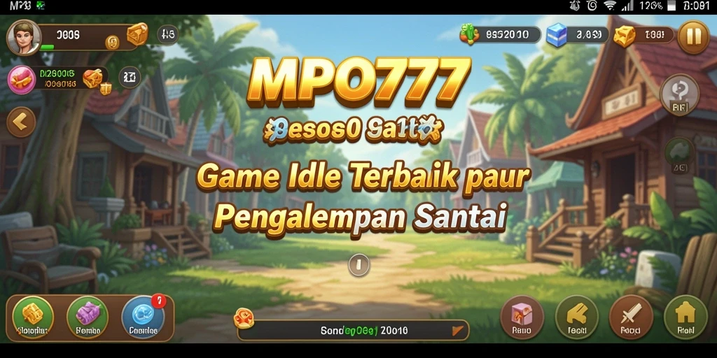 Tampilan gameplay MPO777 yang menarik dan santai.