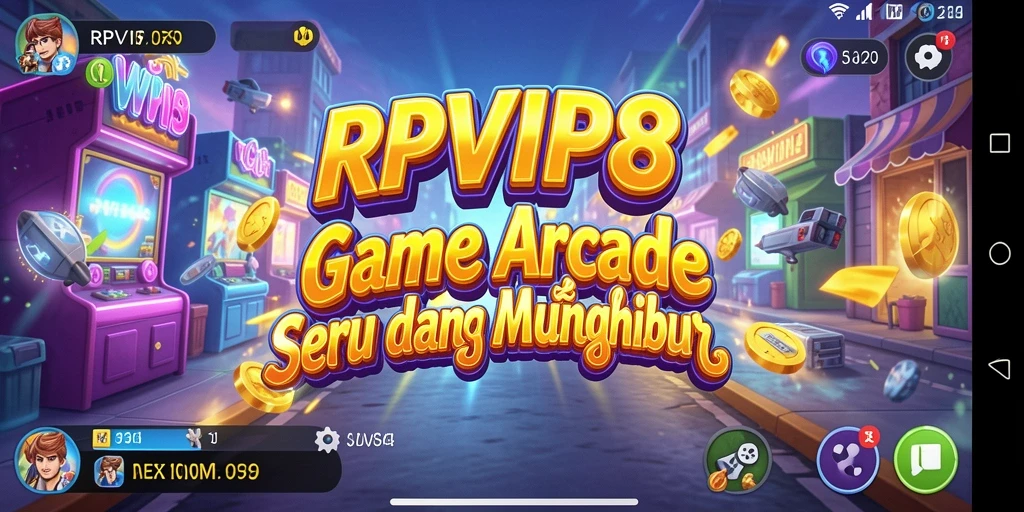 Tampilan gameplay RPVIP8 yang seru dan penuh warna.